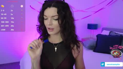 Snapshot of veronicasmythx chatting on February 18, 1:23 am Goddess Veronica 3 online show from February 18, 1:23 am