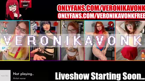 Snapshot of veronikavonk chatting on May 29, 10:02 am Veronika von Kleist online show from May 29, 10:02 am