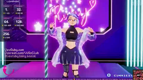 Vex Ruby online show from November 2, 12:02 am