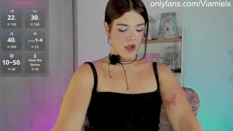Snapshot of viamiel chatting on July 20, 2:37 am Viamel online show from July 20, 2:37 am