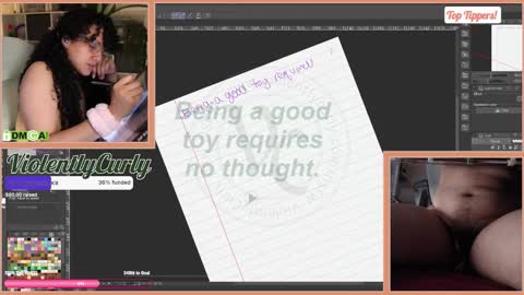 Curly the Coin Operated Toy online show from March 8, 2:04 am