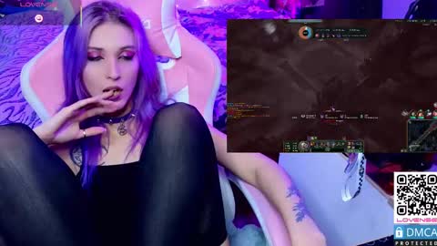 Snapshot of violet_noir_ chatting on February 27, 2:21 pm Deya online show from February 27, 2:21 pm