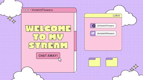 Violet Flowers online show from December 1, 1:43 am