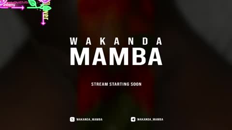 Wakanda Mamba online show from November 17, 3:40 pm