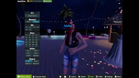 Snapshot of your_punishment chatting on January 10, 2:14 am Miss Sarah online show from January 10, 2:14 am