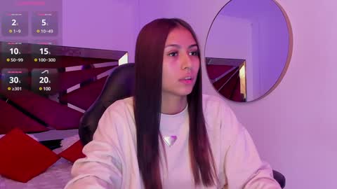 Snapshot of zaralim chatting on December 3, 11:55 am Zara Lim online show from December 3, 11:55 am