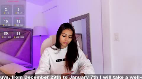 Snapshot of zaralim chatting on December 27, 12:01 pm Zara Lim online show from December 27, 12:01 pm