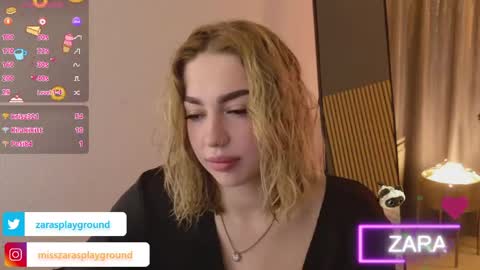 zarasplayground online show from April 18, 3:27 pm