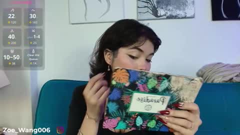 Snapshot of zoe_wang chatting on November 20, 1:33 pm Zoe online show from November 20, 1:33 pm