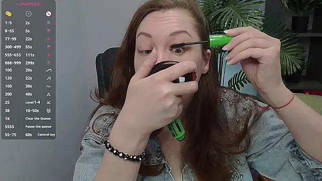 CutieGinger online show from October 30, 8:09 pm