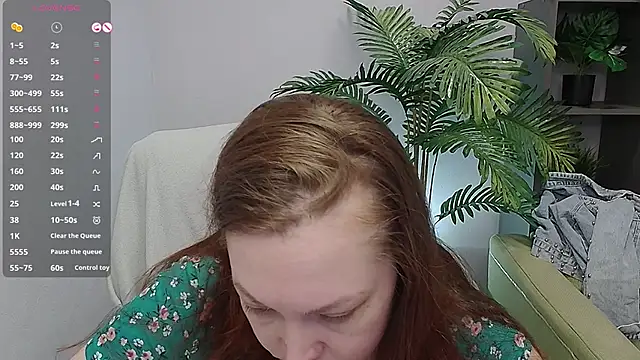 CutieGinger online show from November 5, 3:45 pm