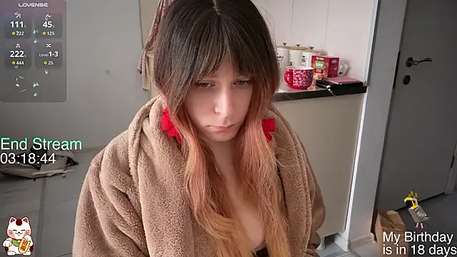 ShiroiFubuki online show from February 2, 9:52 am