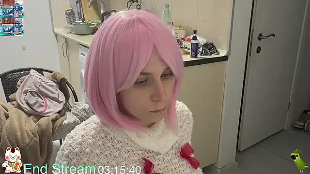 ShiroiFubuki online show from April 12, 6:46 pm