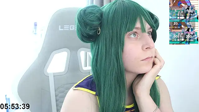 ShiroiFubuki online show from June 5, 1:28 pm