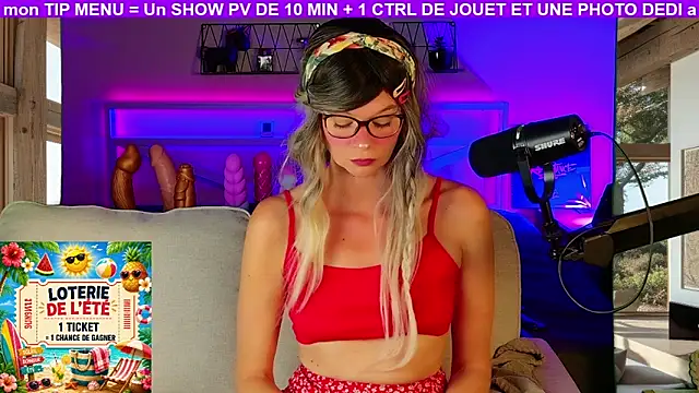 Kittychatte online show from July 7, 12:42 pm
