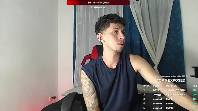 stevenSEX123 online show from February 24, 2:31 am