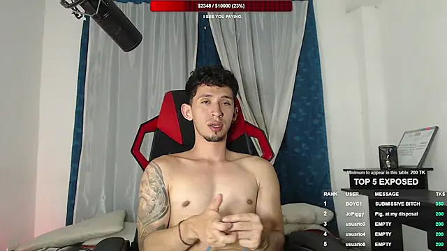 stevenSEX123 online show from March 12, 5:02 am