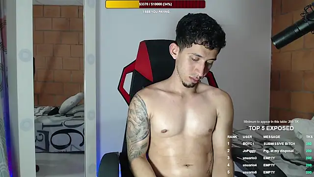 stevenSEX123 online show from April 23, 3:52 am