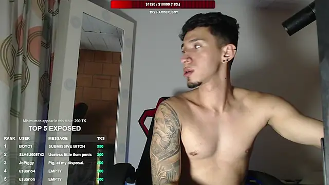 stevenSEX123 online show from July 31, 1:16 am