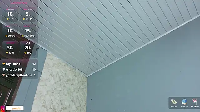  Gretta online show from October 11, 8:07 pm