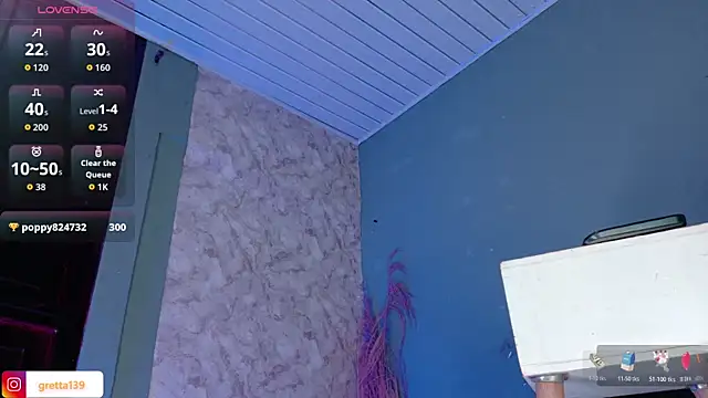  Gretta online show from October 18, 7:47 pm