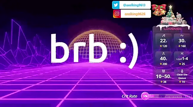 AxelKing1326 online show from December 10, 1:54 am