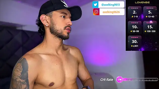 AxelKing1326 online show from January 6, 10:05 pm