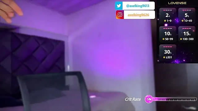 AxelKing1326 online show from February 6, 9:38 pm