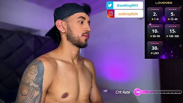 AxelKing1326 online show from February 20, 10:15 pm