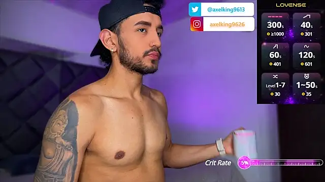 AxelKing1326 online show from March 19, 10:09 pm