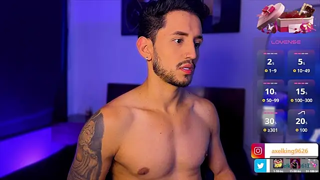 Snapshot of AxelKing1326 chatting on February 12, 10:38 pm AxelKing1326 online show from February 12, 10:38 pm