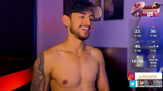 Snapshot of AxelKing1326 chatting on February 16, 10:17 pm AxelKing1326 online show from February 16, 10:17 pm