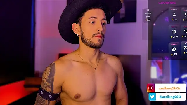 Snapshot of AxelKing1326 chatting on February 17, 9:54 pm AxelKing1326 online show from February 17, 9:54 pm