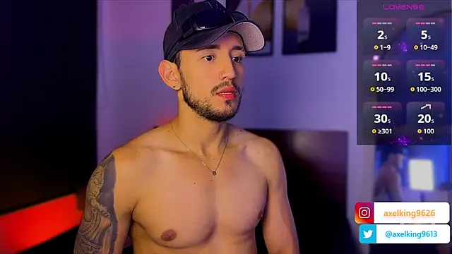 Snapshot of AxelKing1326 chatting on February 19, 11:56 pm AxelKing1326 online show from February 19, 11:56 pm