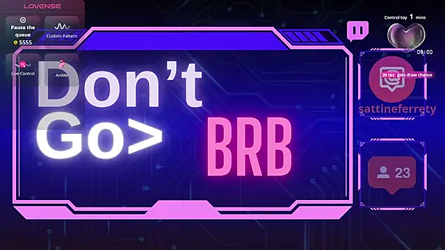 Snapshot of Sattine chatting on November 23, 7:24 pm Sattine online show from November 23, 7:24 pm