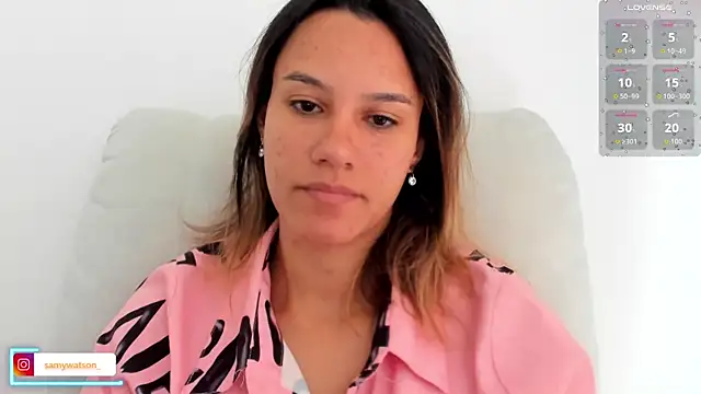 Snapshot of SamanthaWatson chatting on July 18, 12:31 pm SamanthaWatson online show from July 18, 12:31 pm