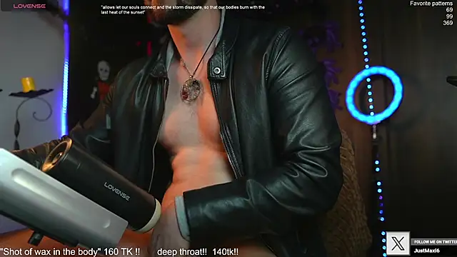 just maxii online show from October 8, 1:25 am