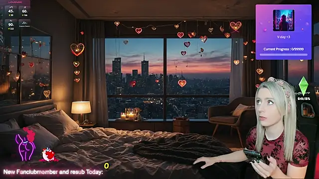 Snapshot of Lisaonthemoon chatting on February 14, 4:41 pm Lisaonthemoon online show from February 14, 4:41 pm