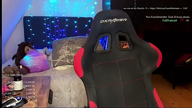 Lisaonthemoon online show from March 17, 8:45 pm