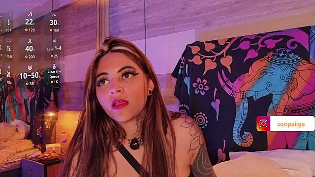 Cori Paige online show from March 12, 10:38 pm