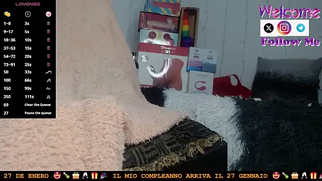 SofiaMadisson online show from January 15, 6:51 pm