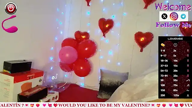 SofiaMadisson online show from February 14, 5:25 pm