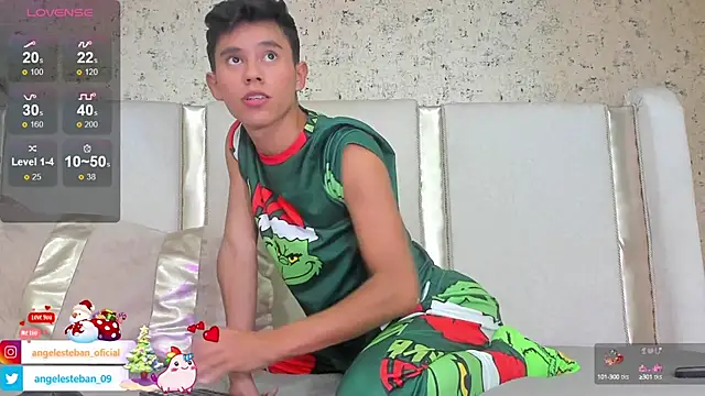 Angel esteban fx online show from December 14, 3:40 am