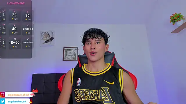 Angel esteban fx online show from October 8, 3:48 am