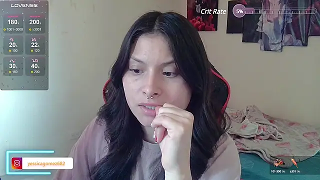 jessica gomez online show from December 25, 9:54 pm