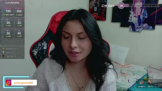 jessica gomez online show from December 27, 2:36 am