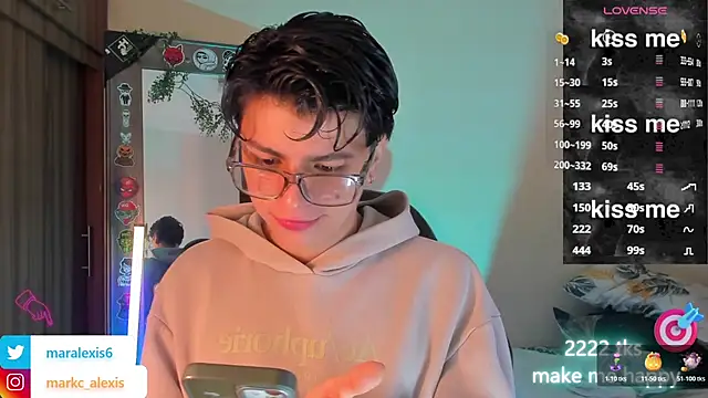 Snapshot of marckalexis chatting on November 26, 4:41 pm marckalexis online show from November 26, 4:41 pm