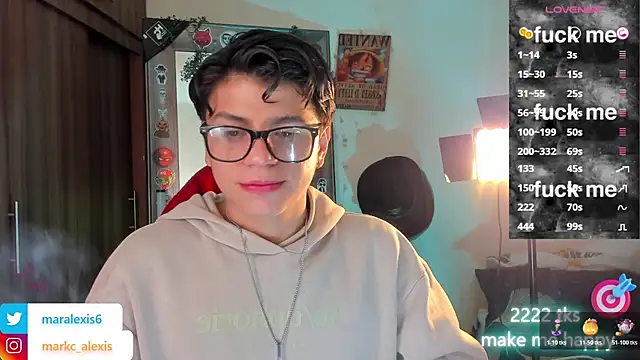 Snapshot of marckalexis chatting on November 27, 5:09 am marckalexis online show from November 27, 5:09 am