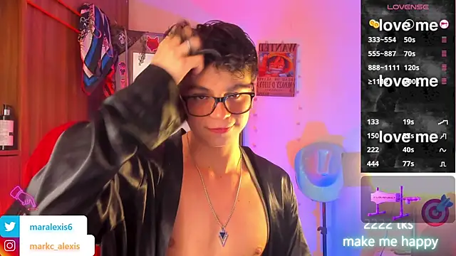 Snapshot of marckalexis chatting on June 24, 7:46 pm marckalexis online show from June 24, 7:46 pm