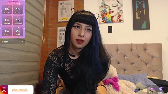 Snapshot of chell_gh chatting on October 9, 8:18 pm chell gh online show from October 9, 8:18 pm